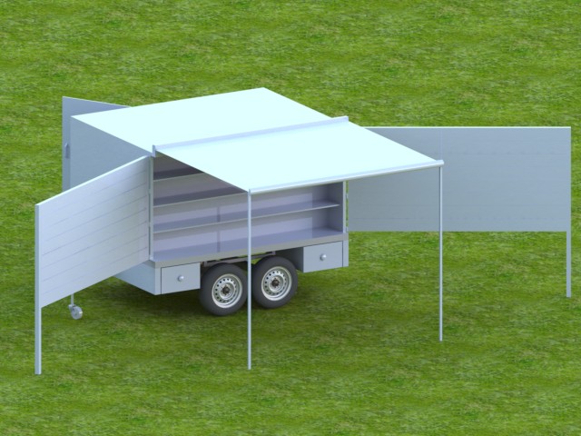 Husqvarna Trailer - Open 01