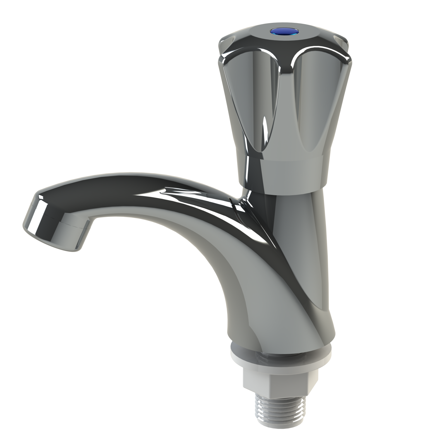 Pillar Tap Chrome Blue-r50